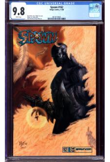 SPAWN #162 CGC 9.8 WHITE PAGES front cover