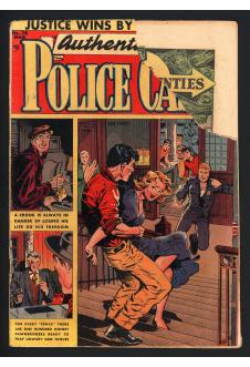 AUTHENTIC POLICE CASES #38 1.0 front cover