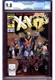 X-MEN #252 CGC 9.8 WHITE PAGES front cover