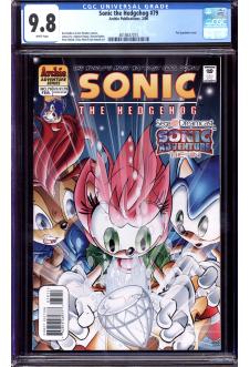 SONIC THE HEDGEHOG #79 CGC 9.8 WHITE PAGES front cover