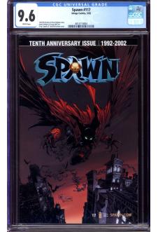 SPAWN #117 CGC 9.6 WHITE PAGES front cover