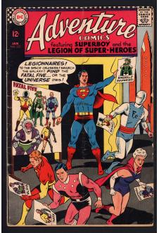 ADVENTURE COMICS #352 3.5 front cover