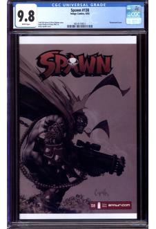 SPAWN #138 CGC 9.8 WHITE PAGES front cover