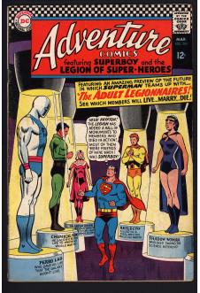 ADVENTURE COMICS #354 5.0 front cover