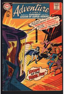 ADVENTURE COMICS #365 3.5 front cover