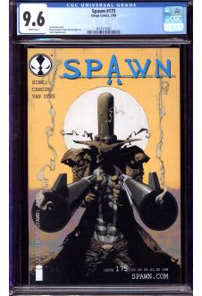 SPAWN #175 CGC 9.6 WHITE PAGES front cover