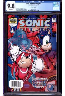 SONIC THE HEDGEHOG #81 CGC 9.8 WHITE PAGES front cover