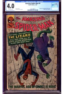 AMAZING SPIDER-MAN #6 CGC 4.0 OW PAGES front cover