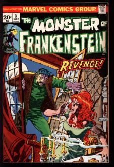 FRANKENSTEIN #3 7.0 front cover
