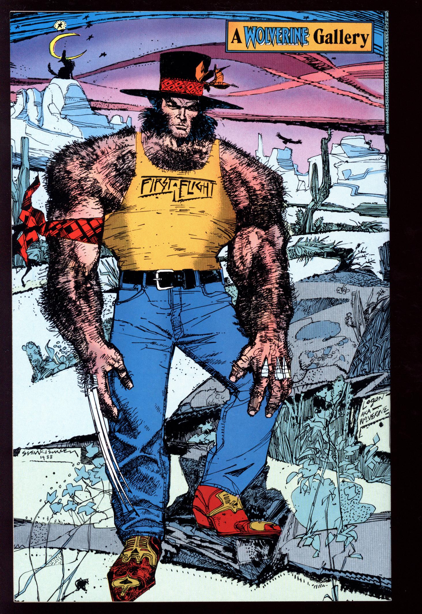 WOLVERINE Back Cover