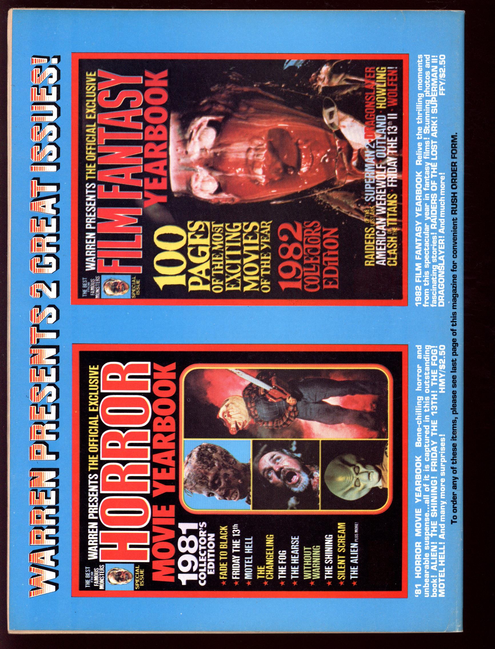 VAMPIRELLA Back Cover