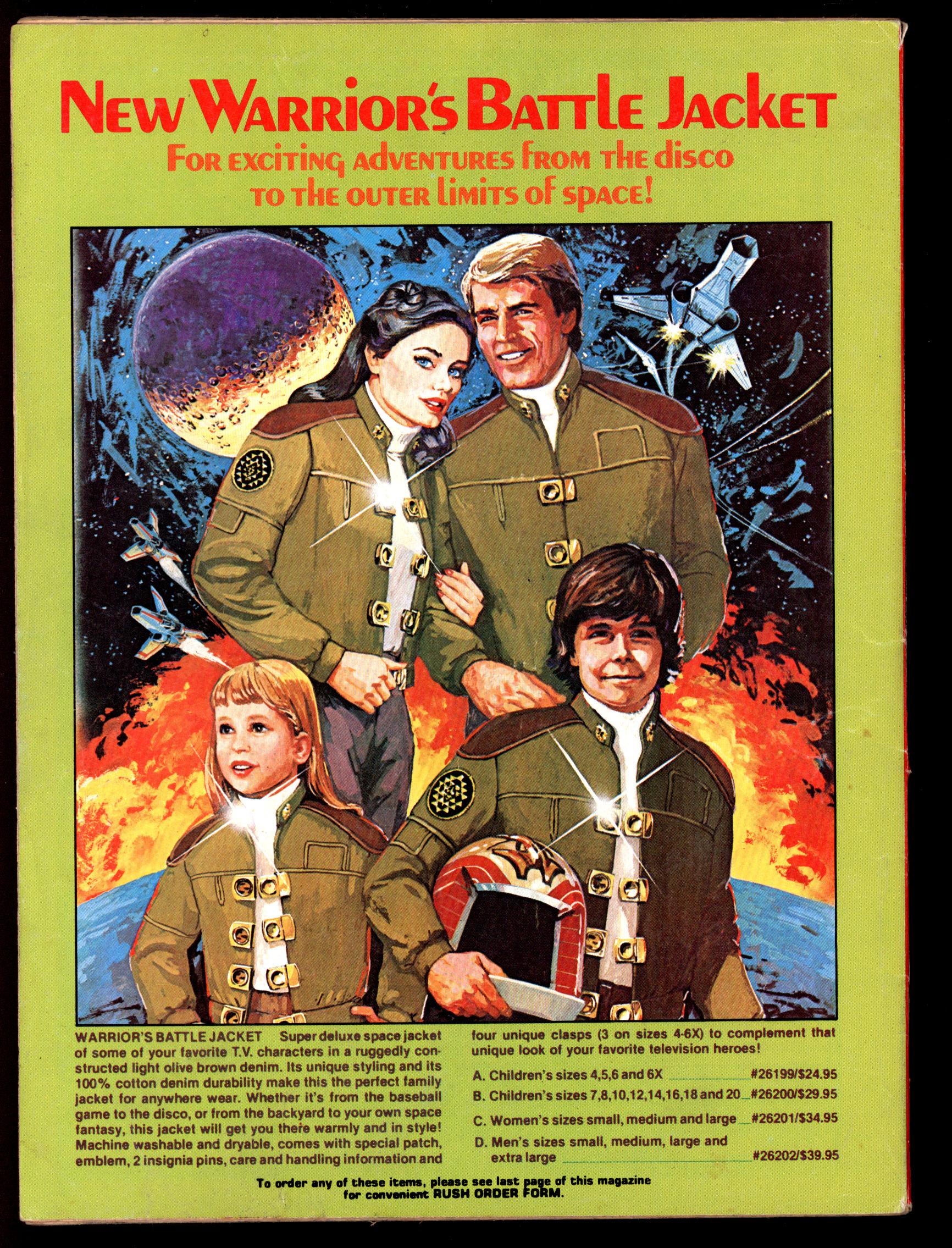 VAMPIRELLA Back Cover