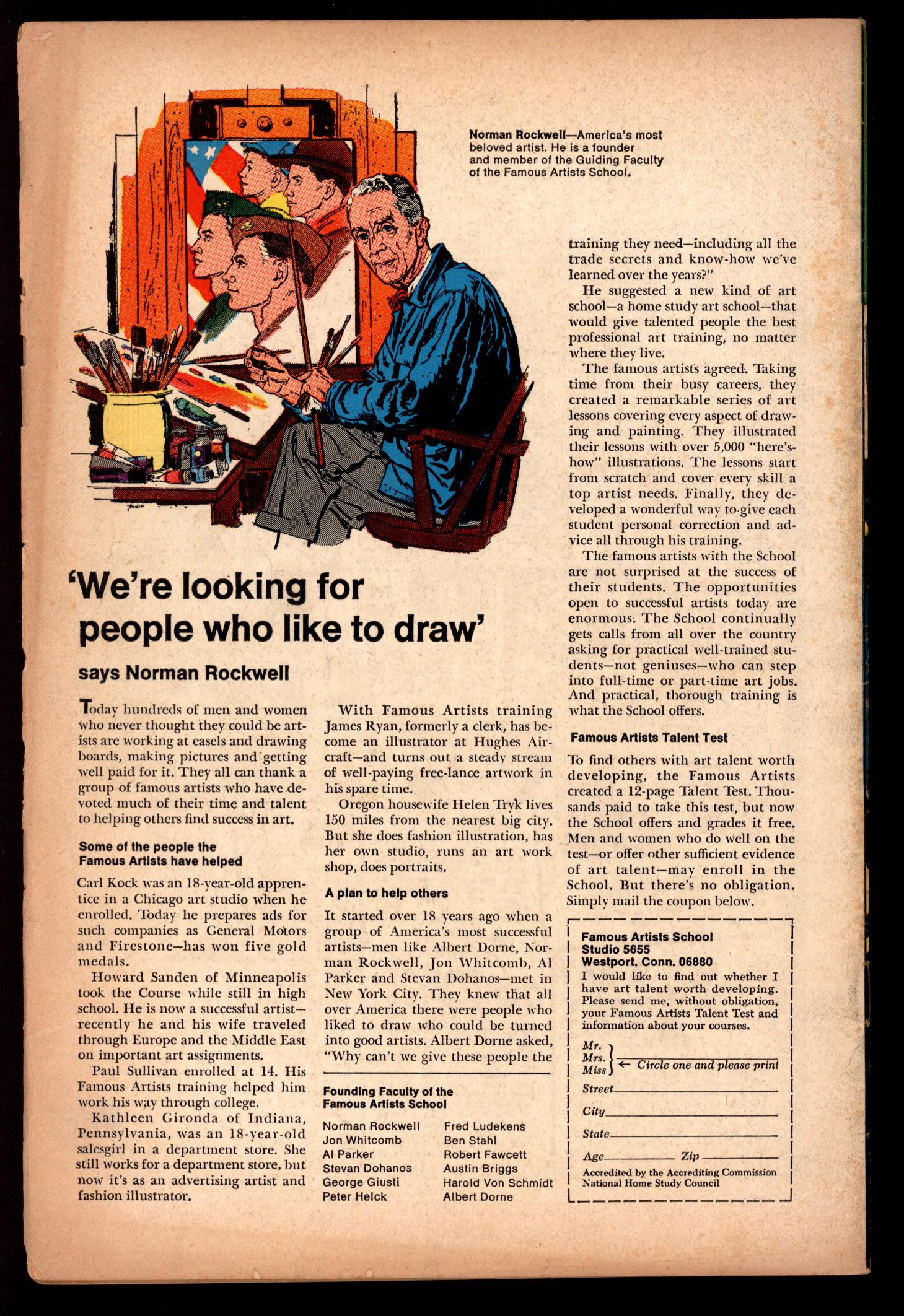 AVENGERS Back Cover