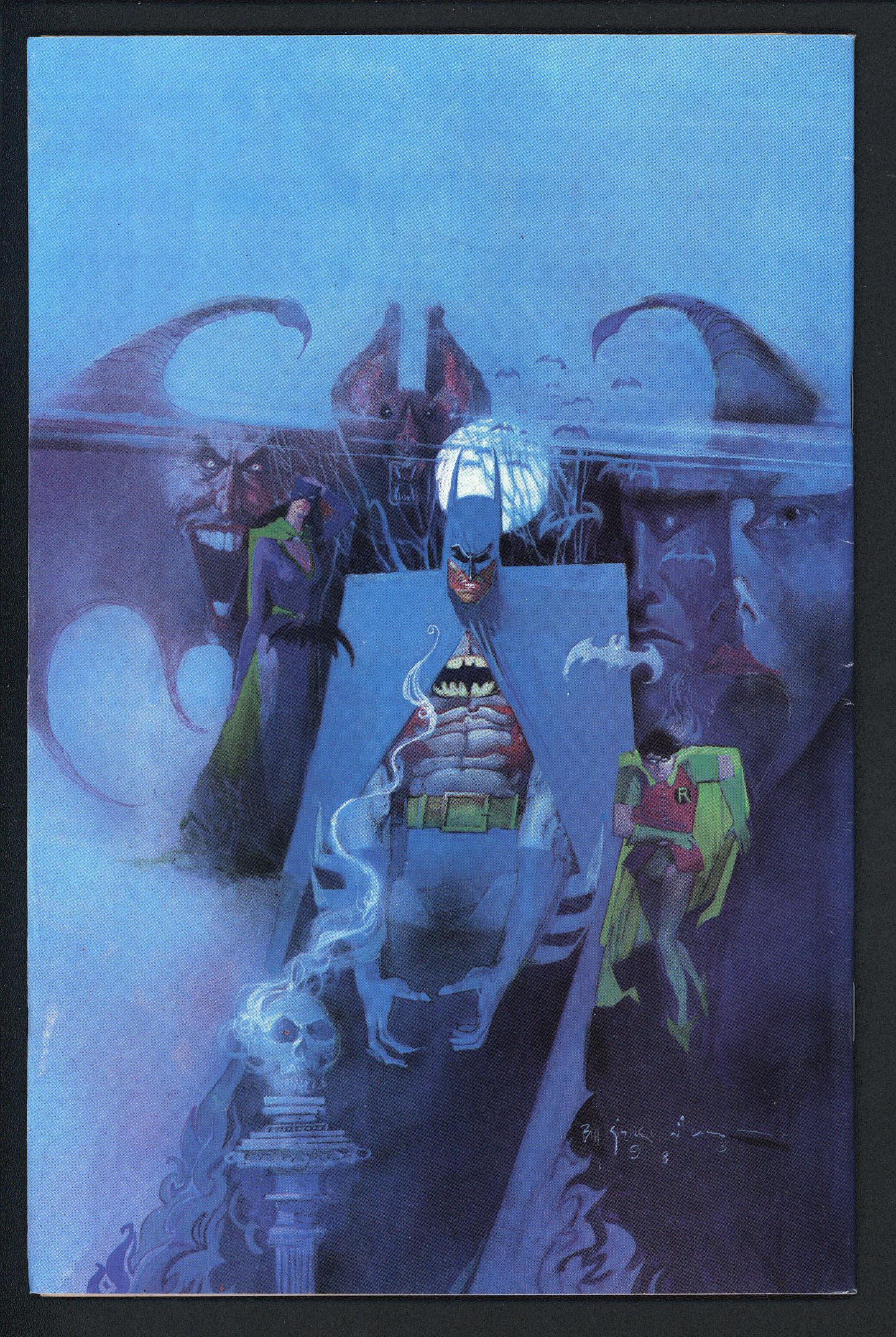 BATMAN Back Cover