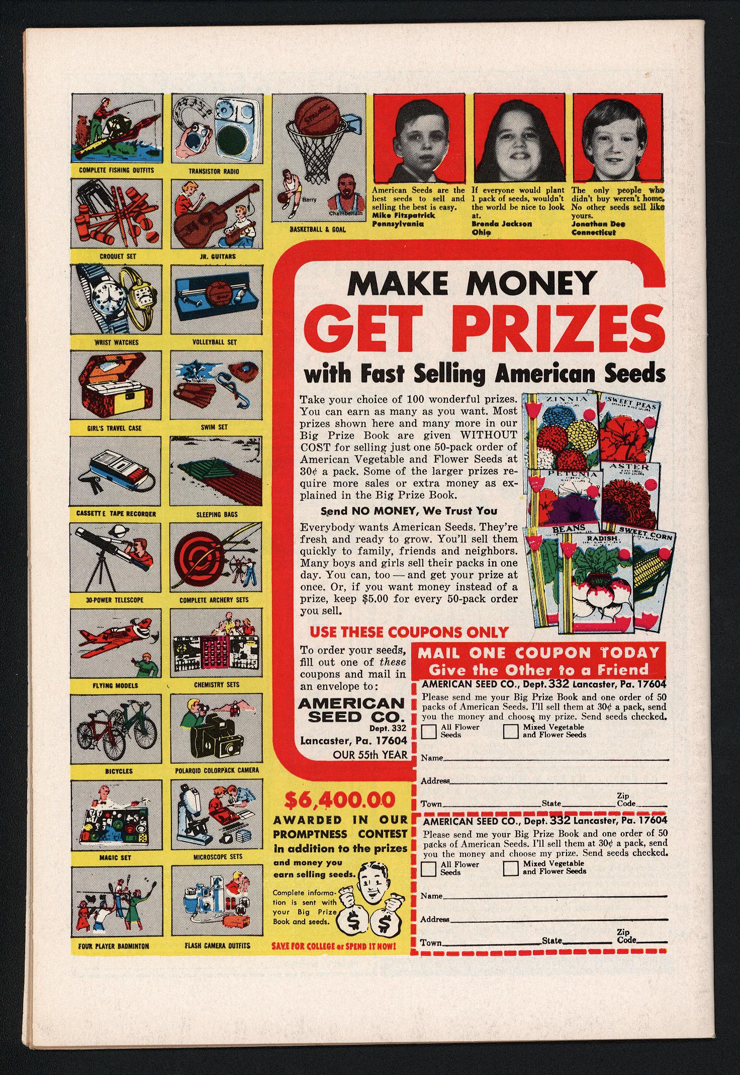 WORLD'S FINEST Back Cover