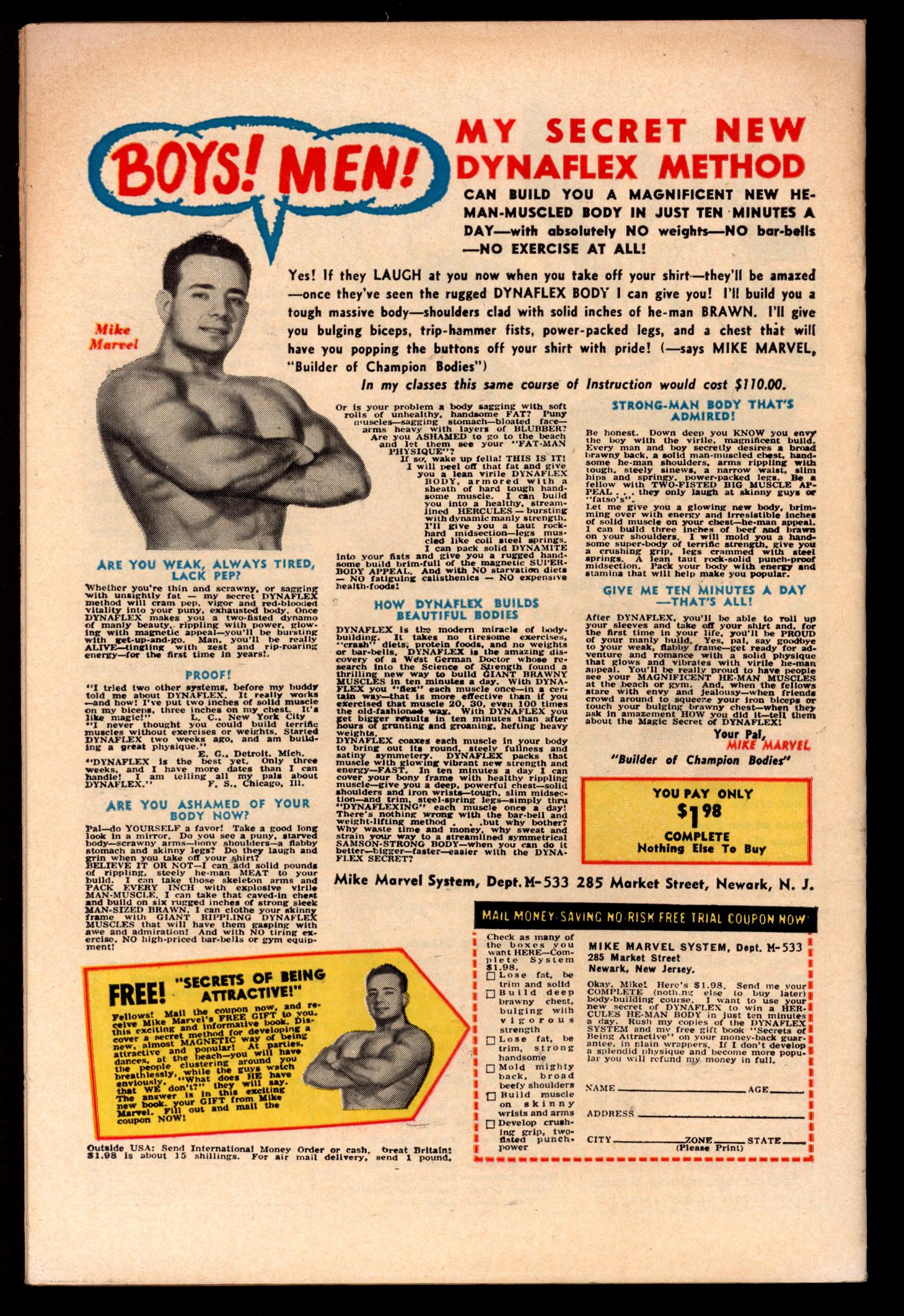 AVENGERS Back Cover