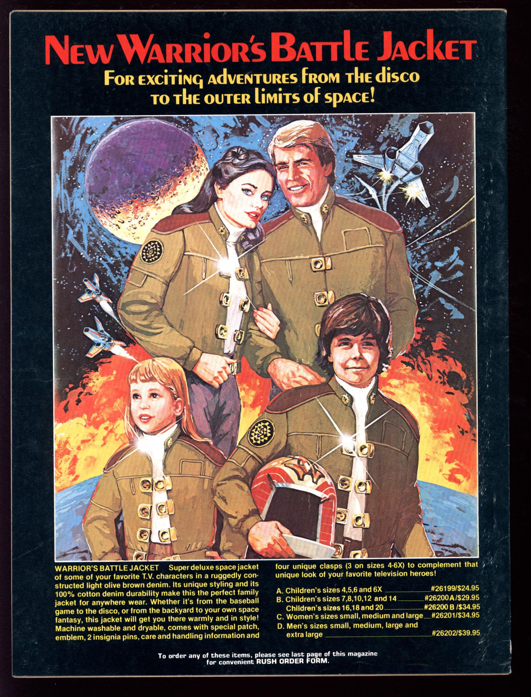 VAMPIRELLA Back Cover