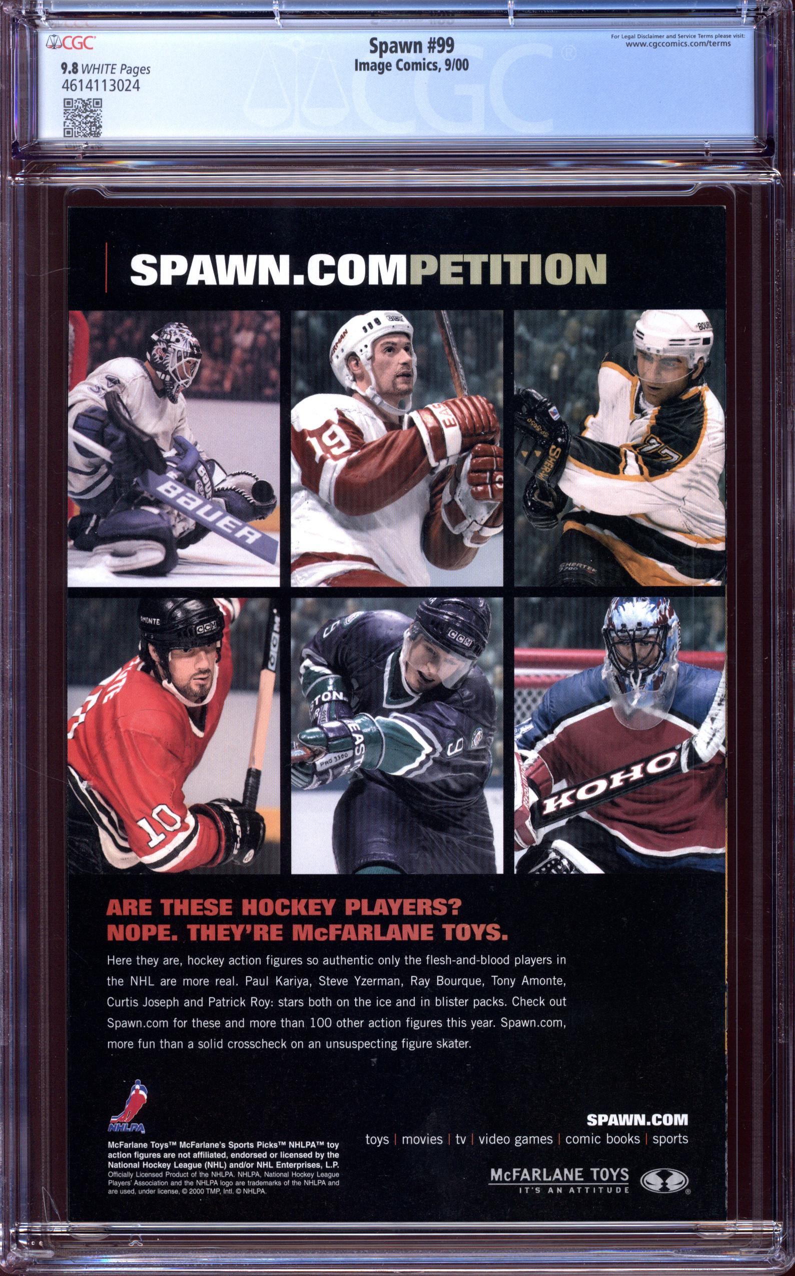 SPAWN Back Cover