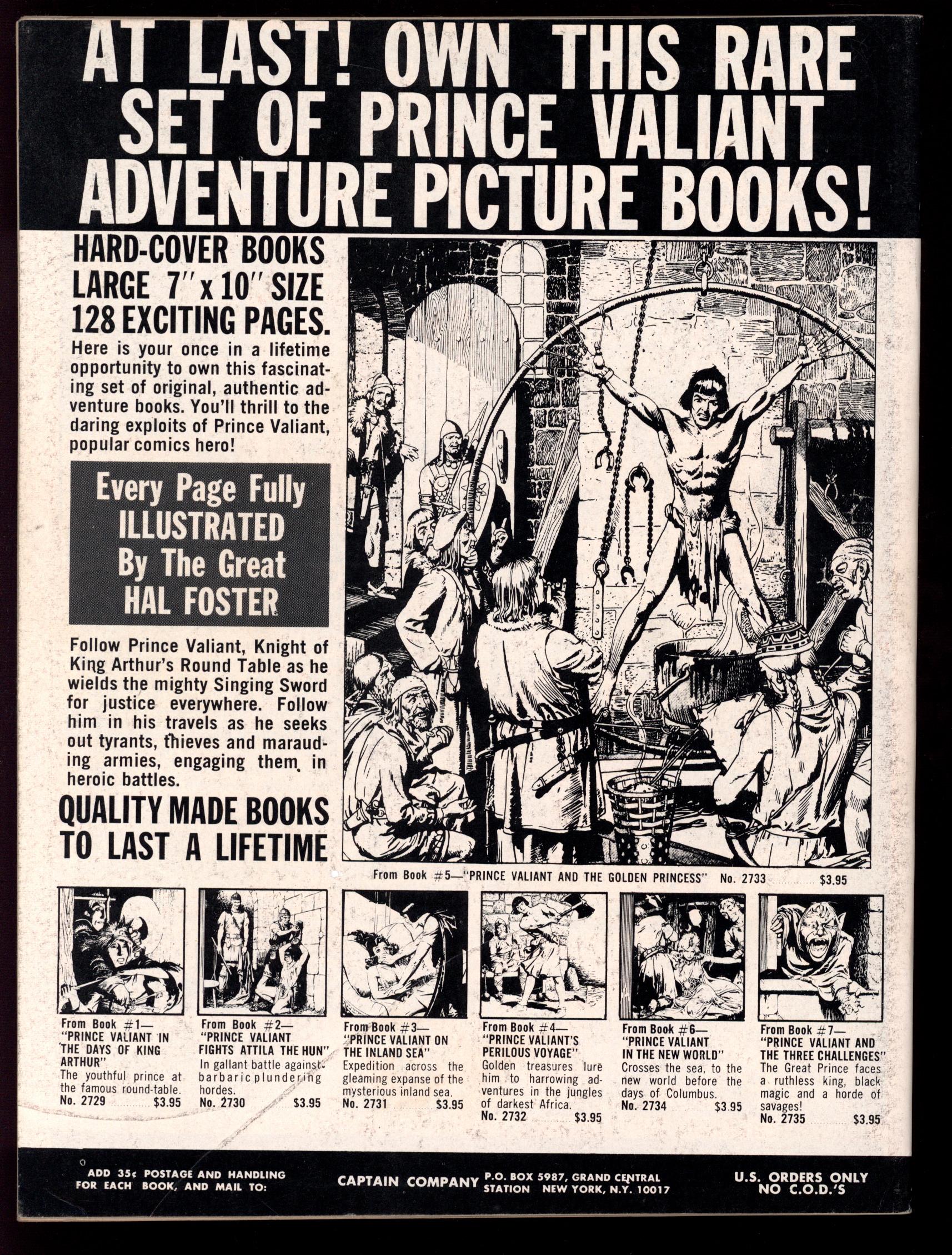 VAMPIRELLA Back Cover