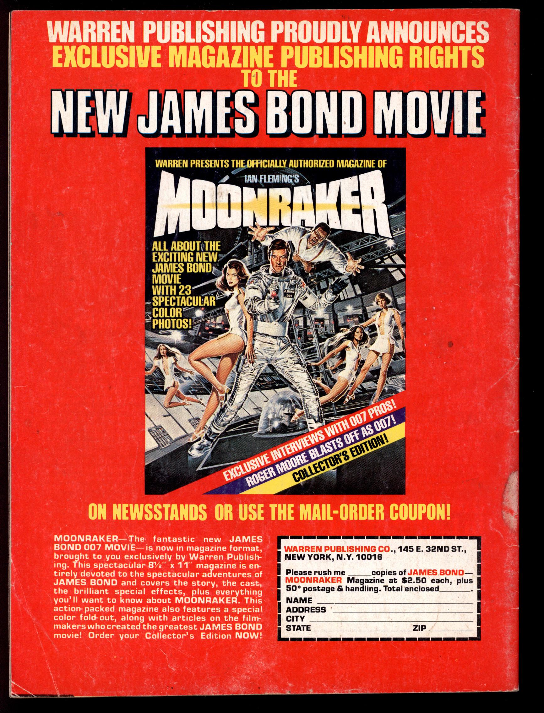 VAMPIRELLA Back Cover