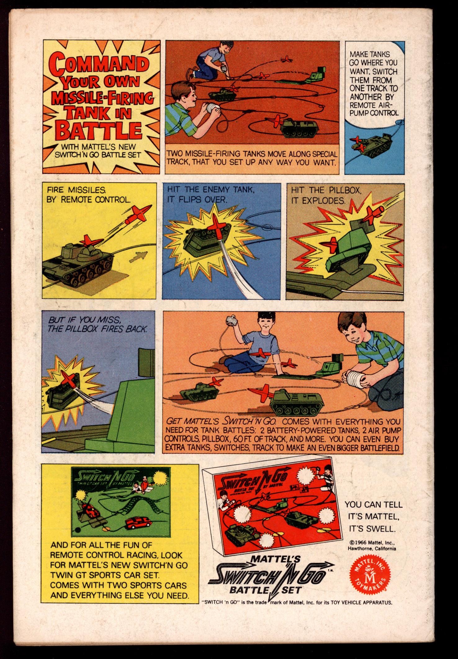 OUR ARMY AT WAR Back Cover