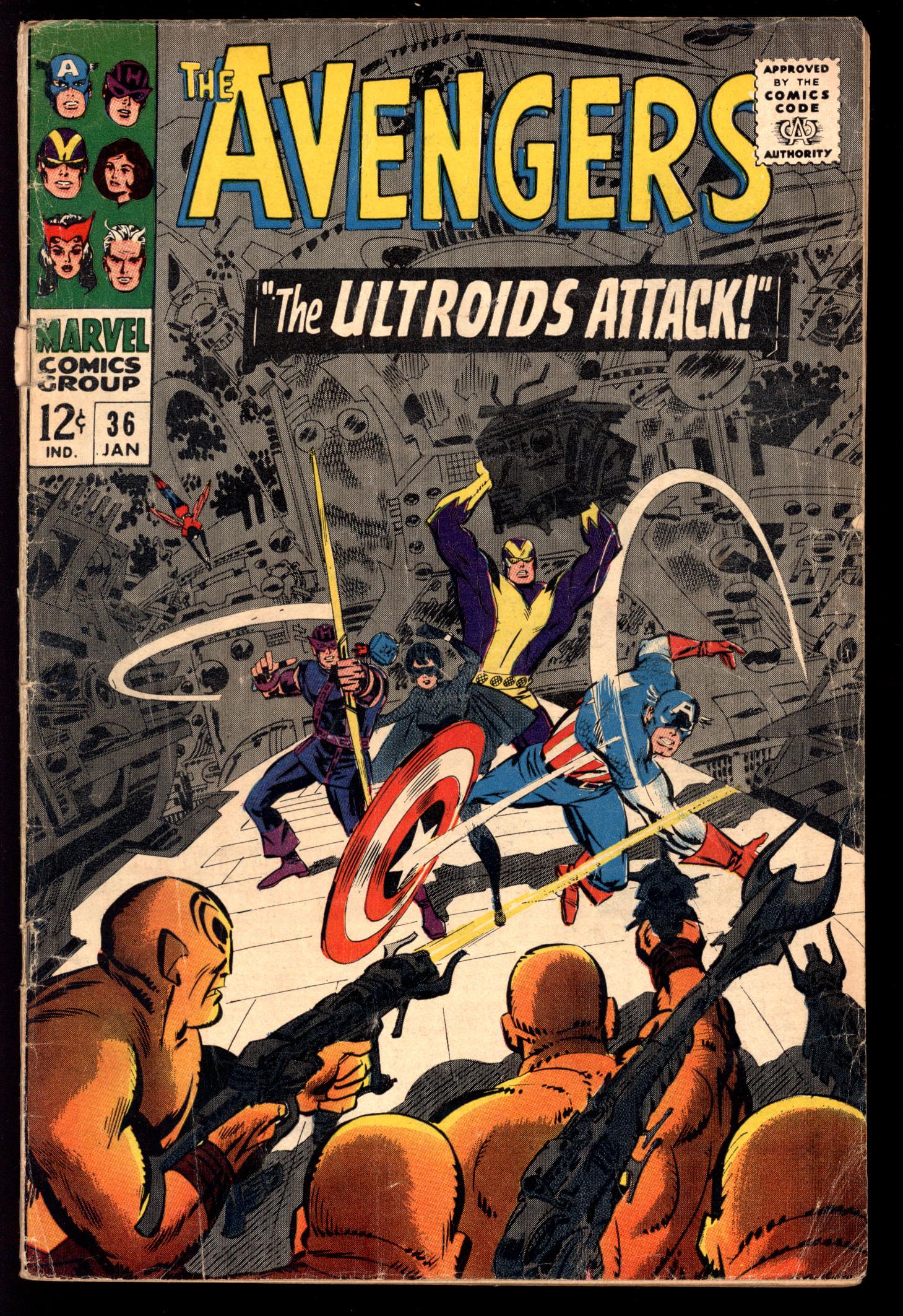 AVENGERS Front Cover