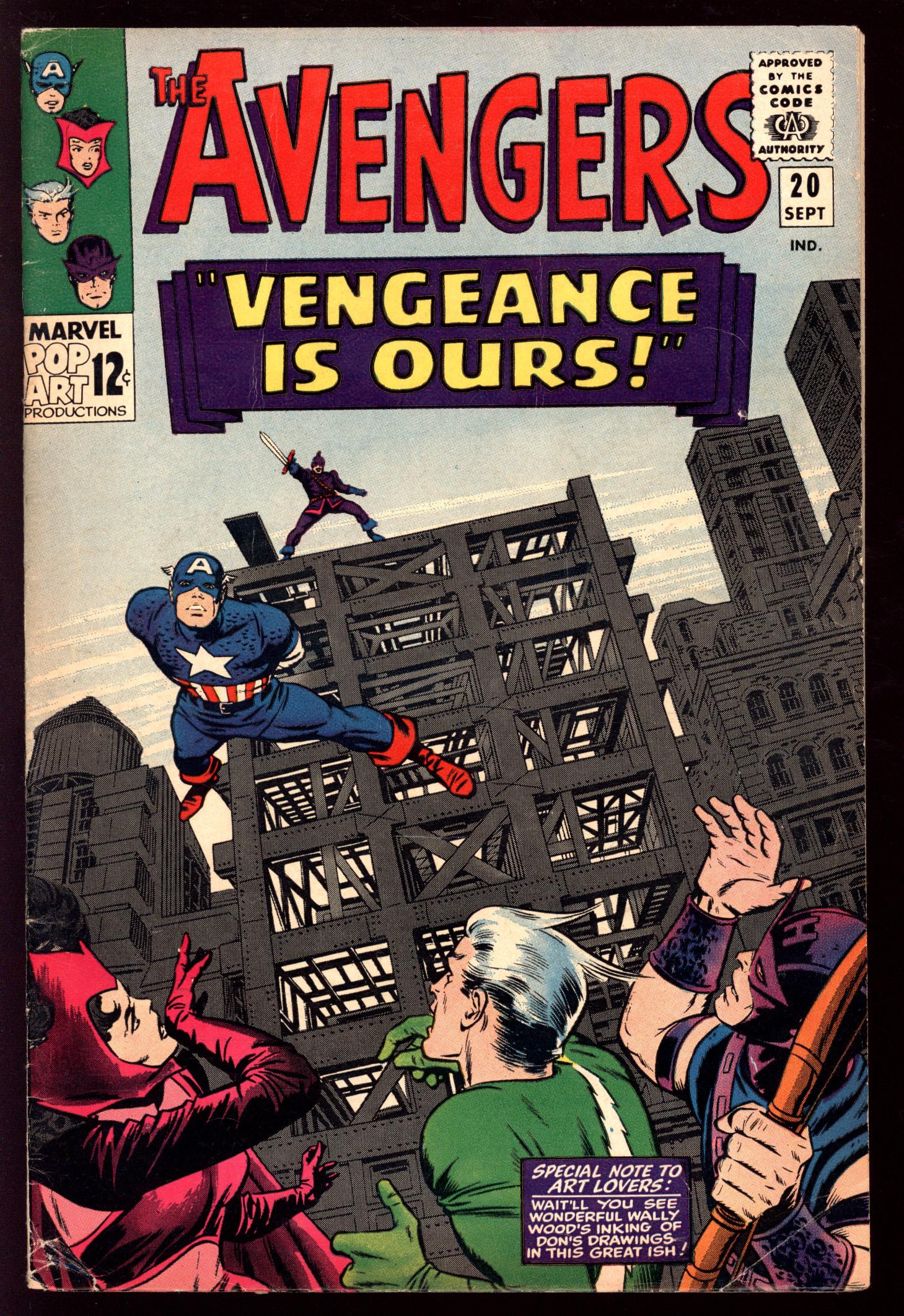 AVENGERS Front Cover