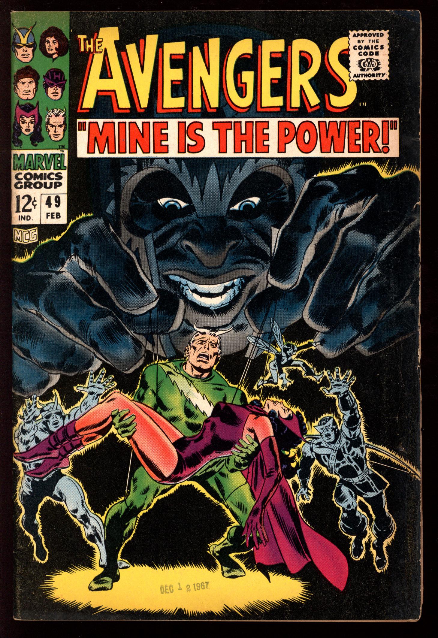AVENGERS Front Cover