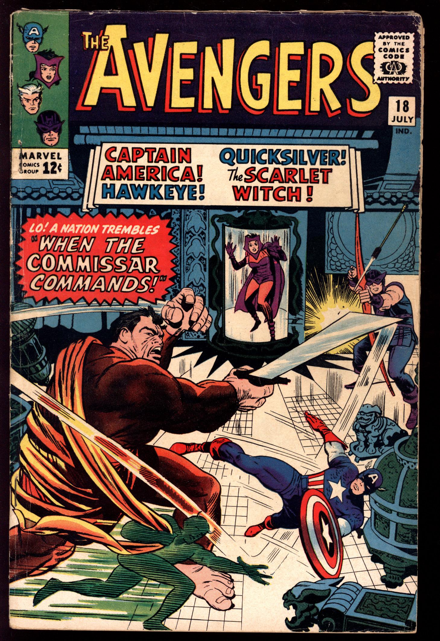 AVENGERS Front Cover