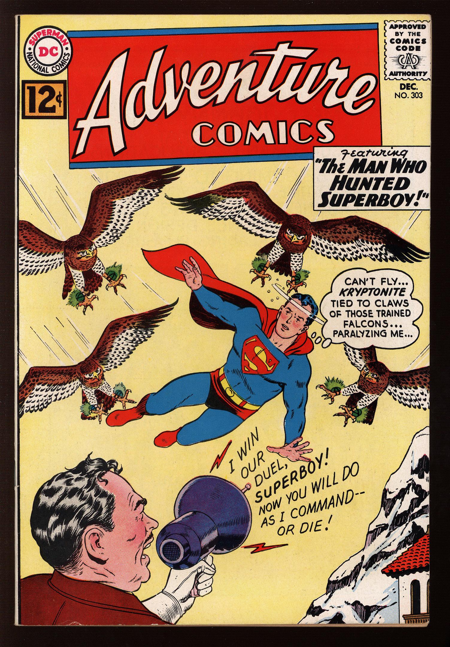 ADVENTURE COMICS Front Cover
