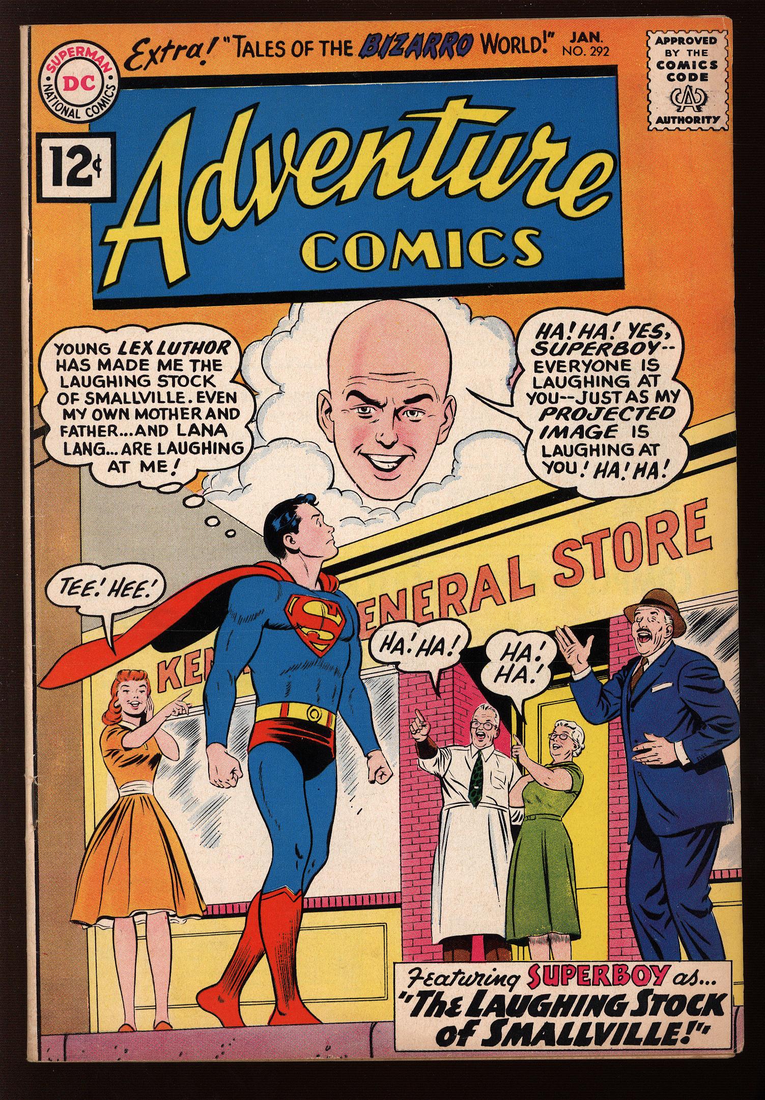 ADVENTURE COMICS Front Cover