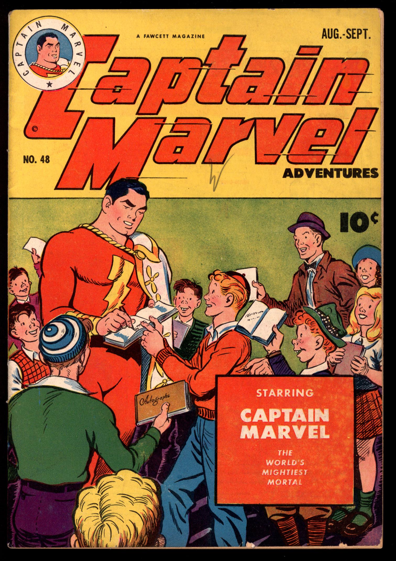 CAPTAIN MARVEL ADVENTURES Front Cover