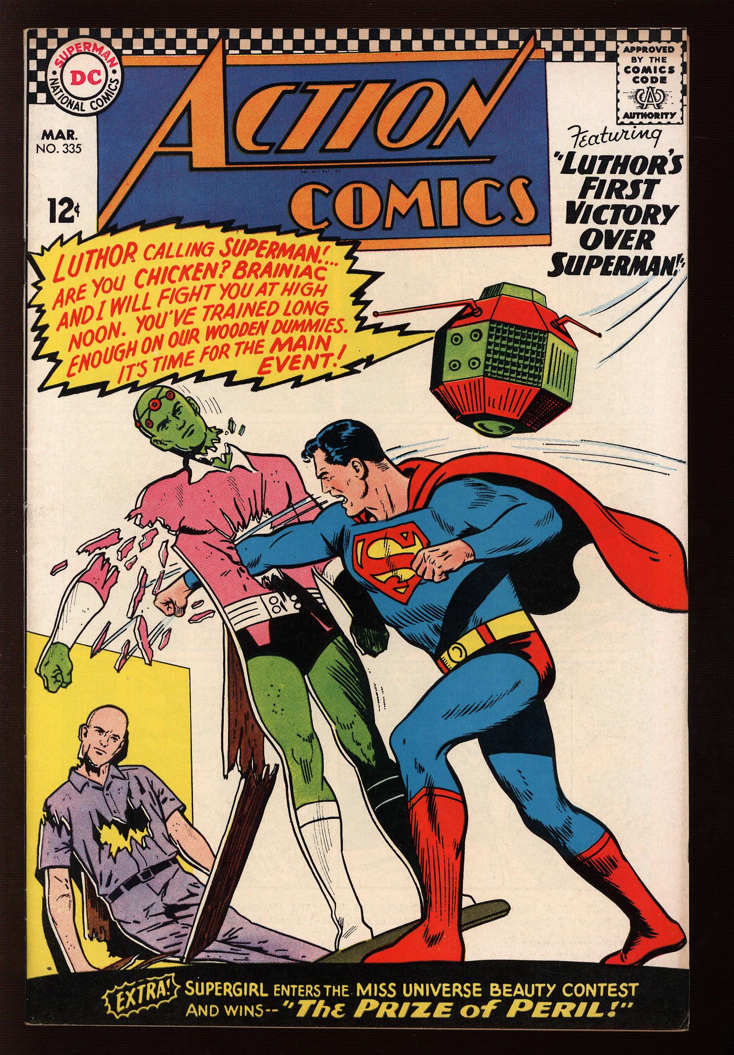 ACTION COMICS Front Cover