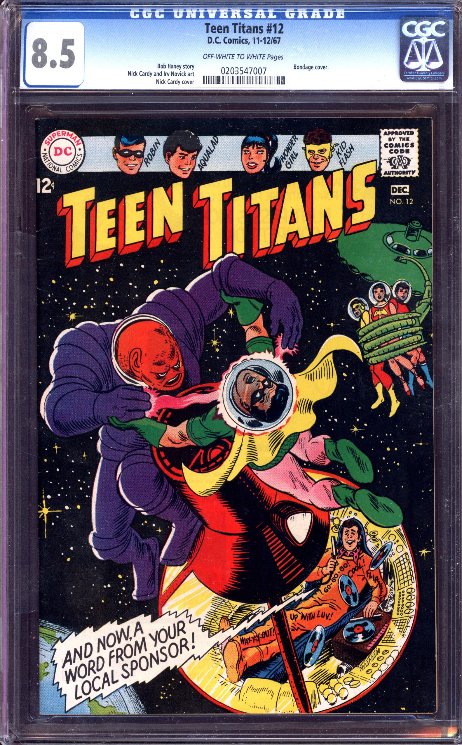 TEEN TITANS Front Cover