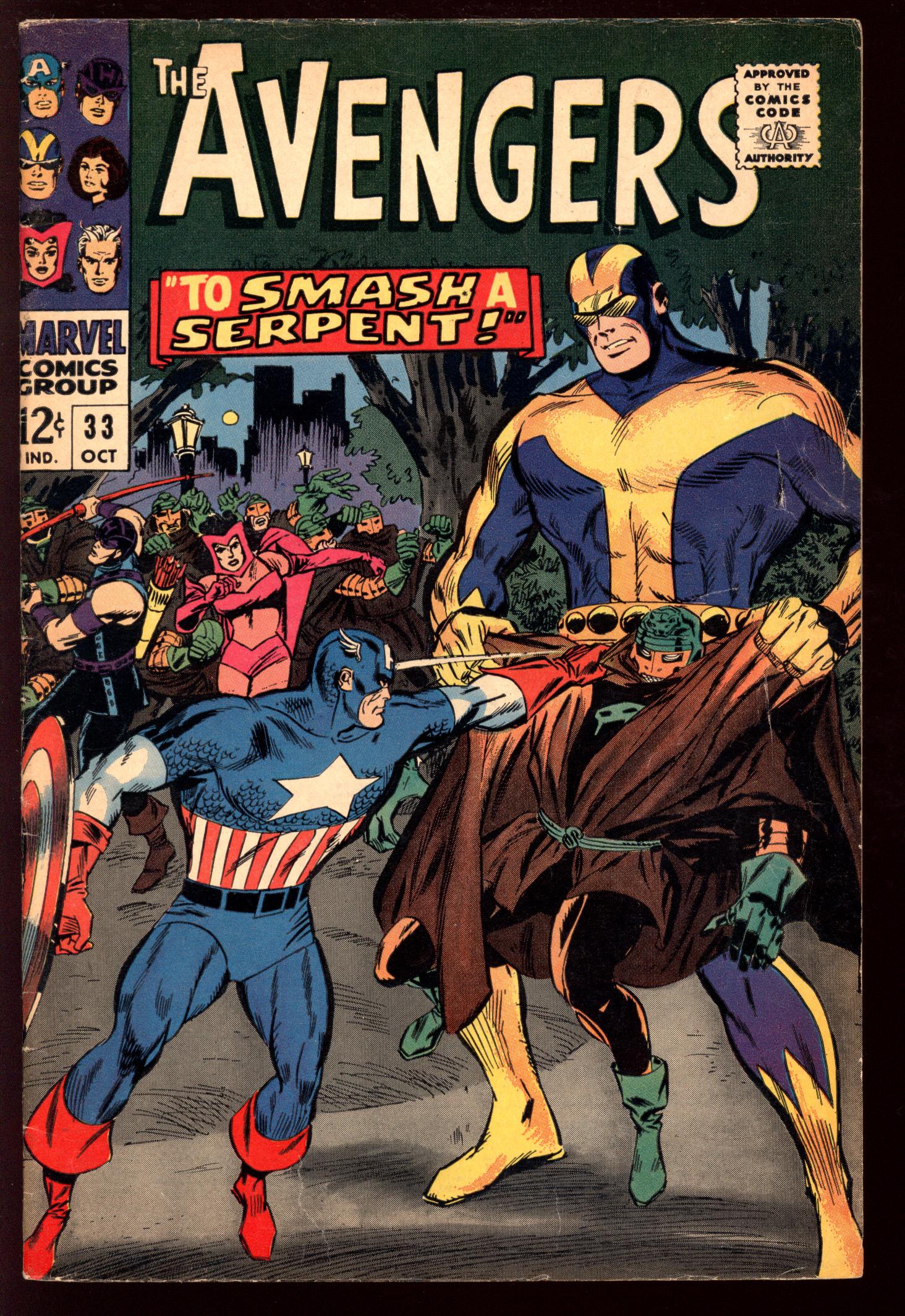 AVENGERS Front Cover