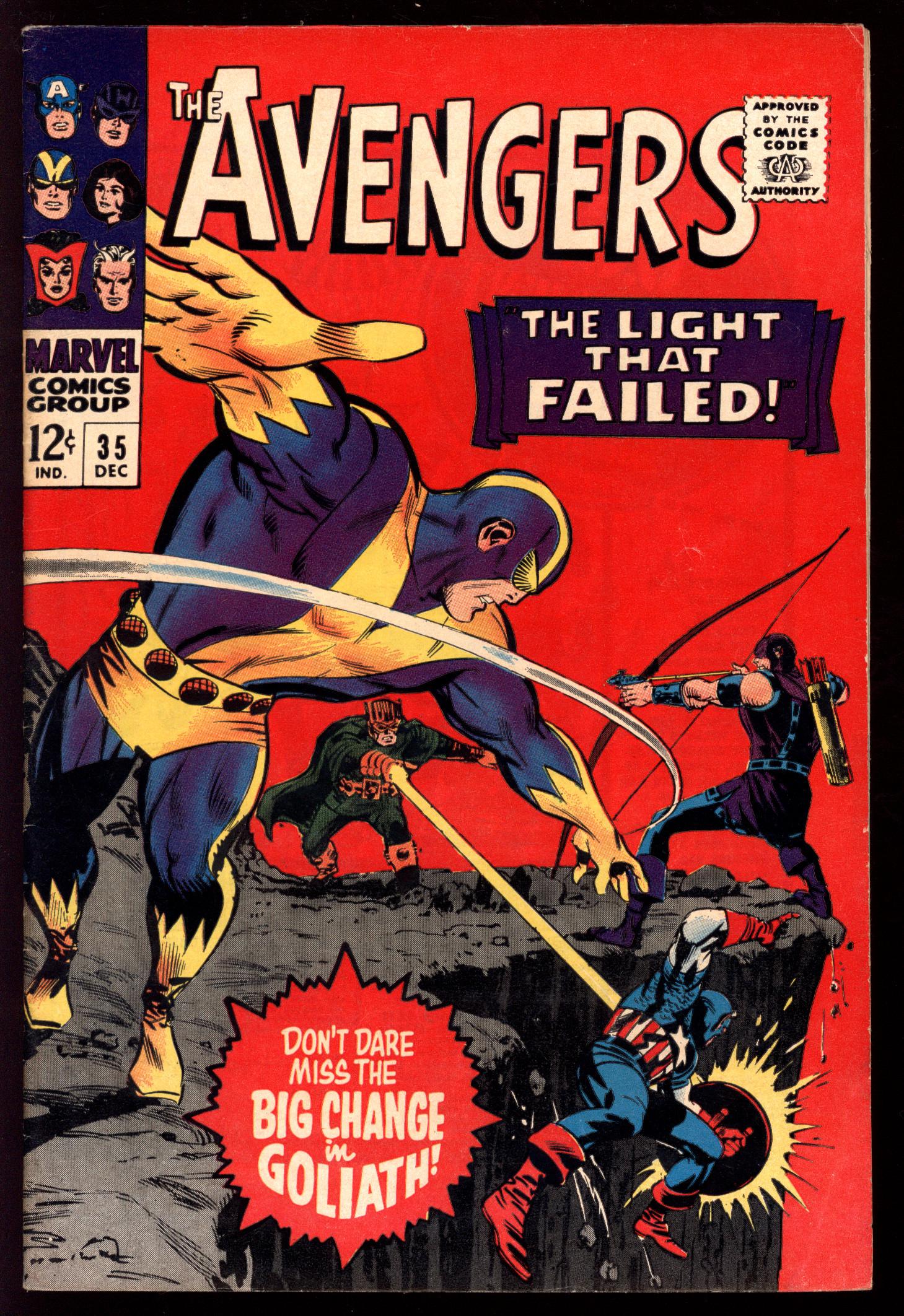AVENGERS Front Cover
