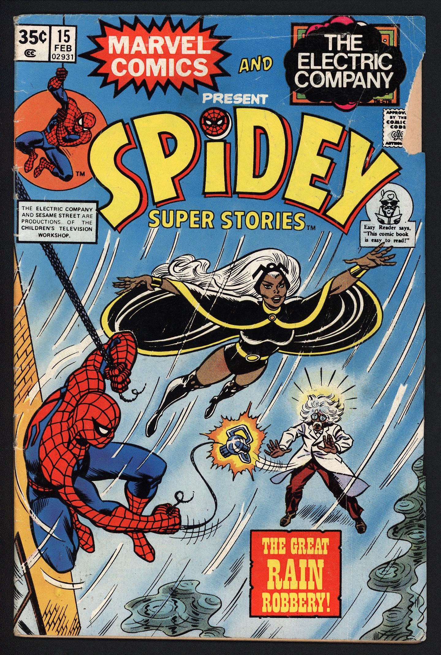 SPIDEY SUPER STORIES Front Cover