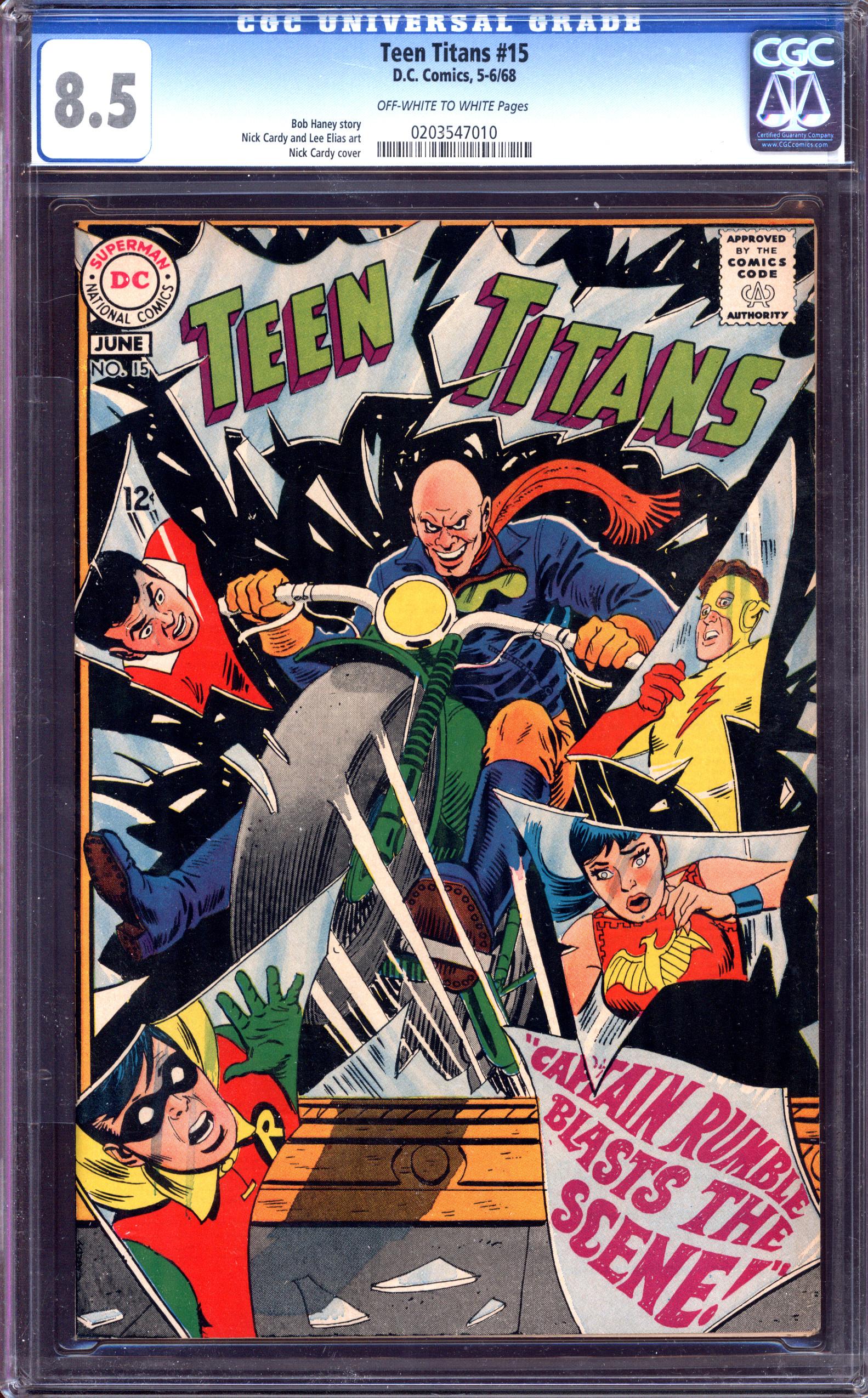 TEEN TITANS Front Cover