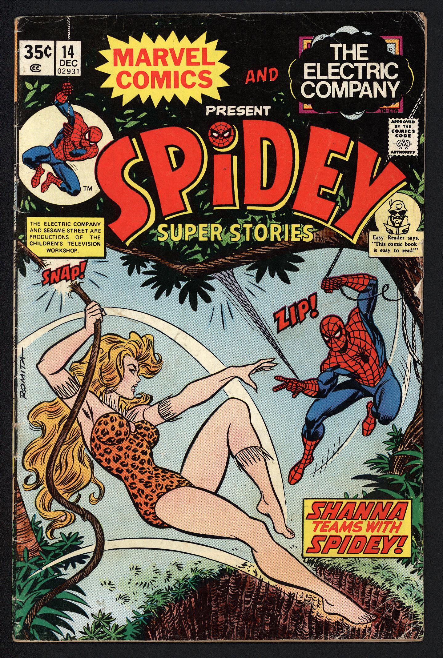 SPIDEY SUPER STORIES Front Cover