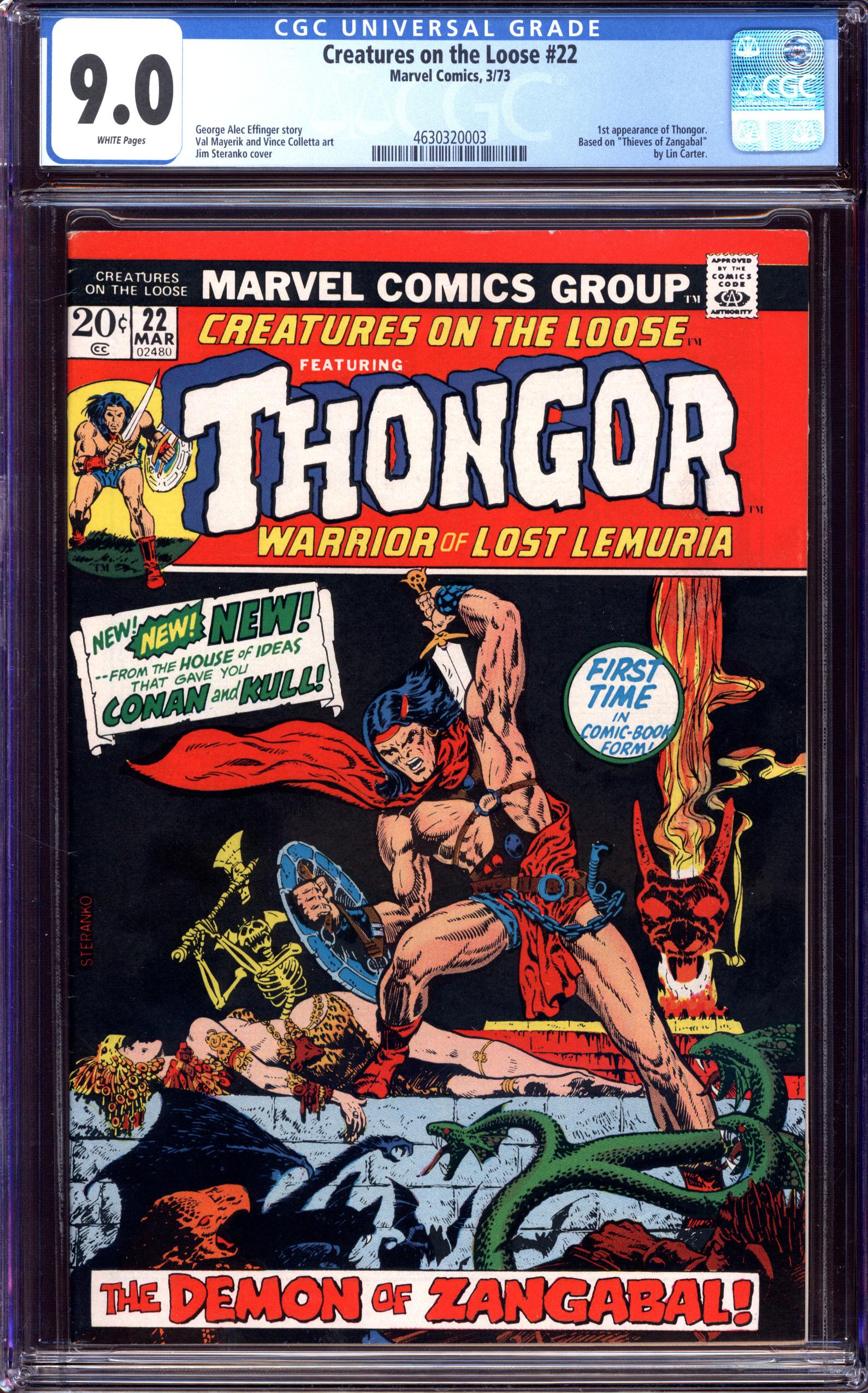 CREATURES ON THE LOOSE Front Cover