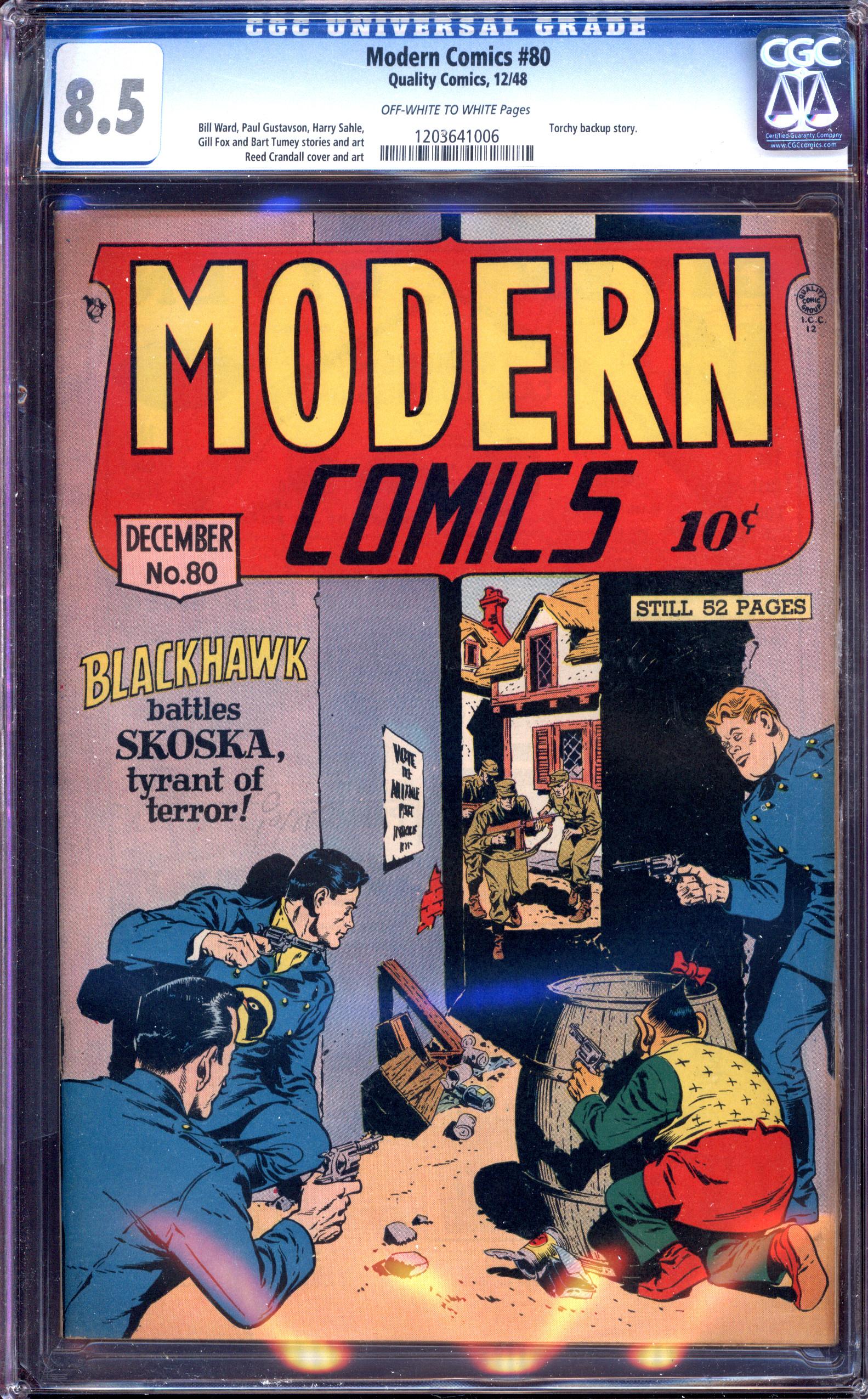 MODERN COMICS Front Cover