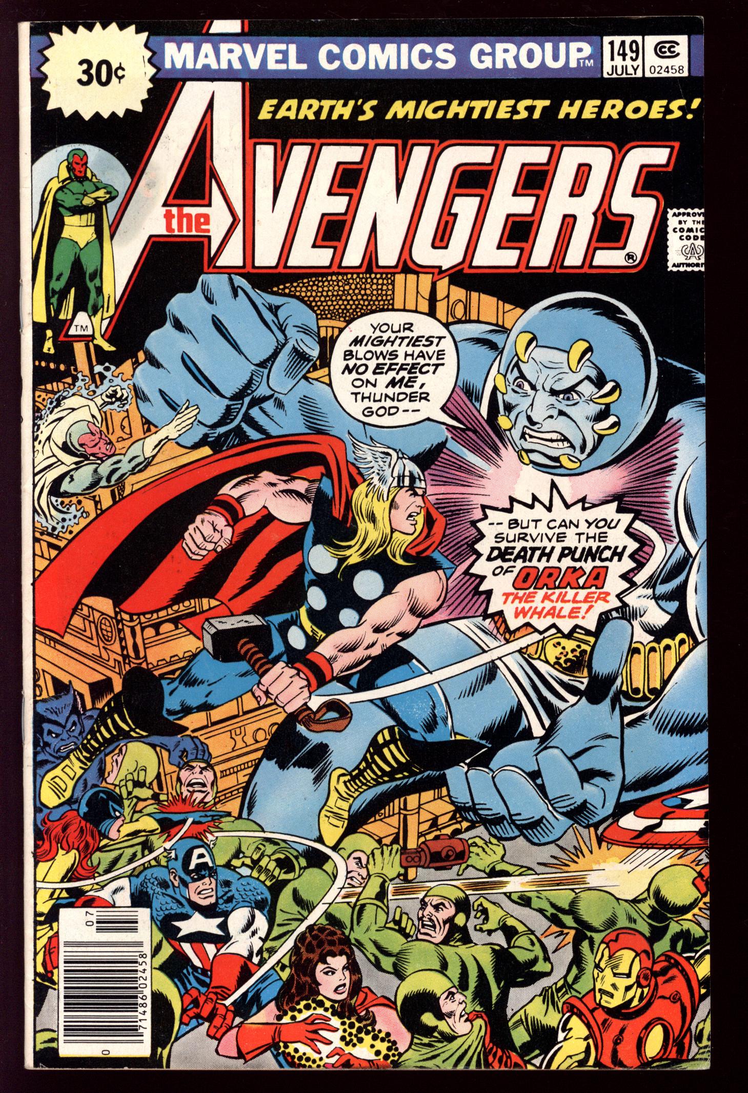 AVENGERS Front Cover