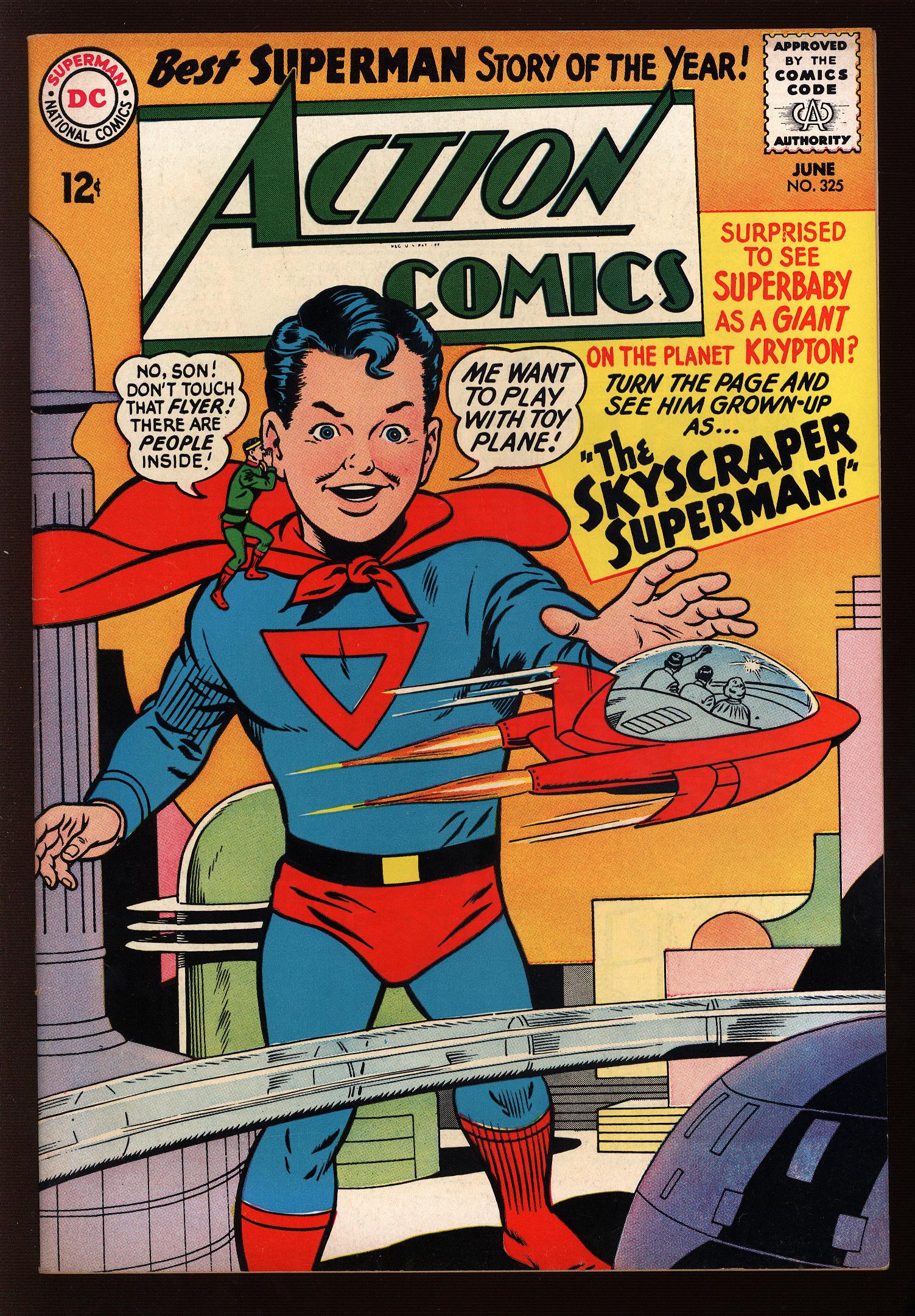 ACTION COMICS Front Cover