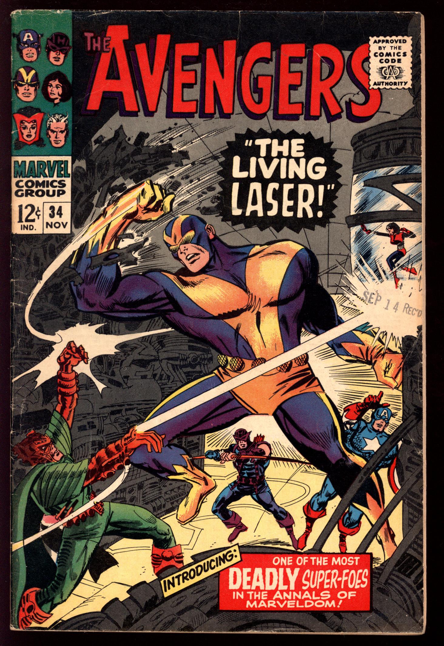 AVENGERS Front Cover