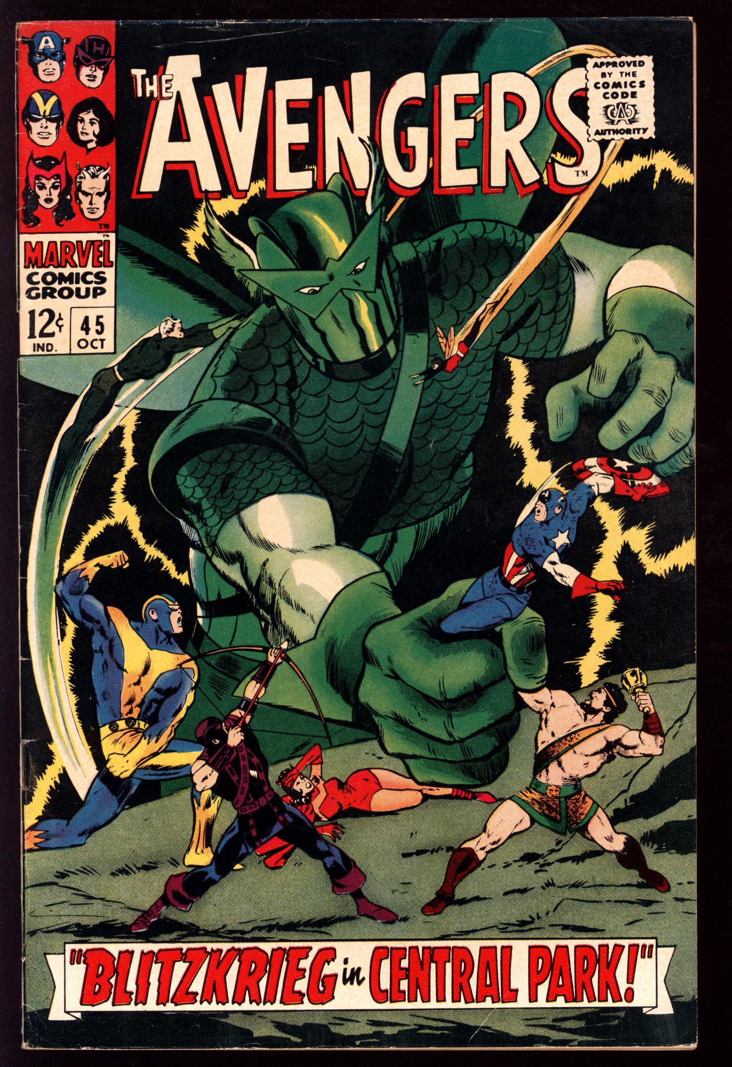 AVENGERS Front Cover