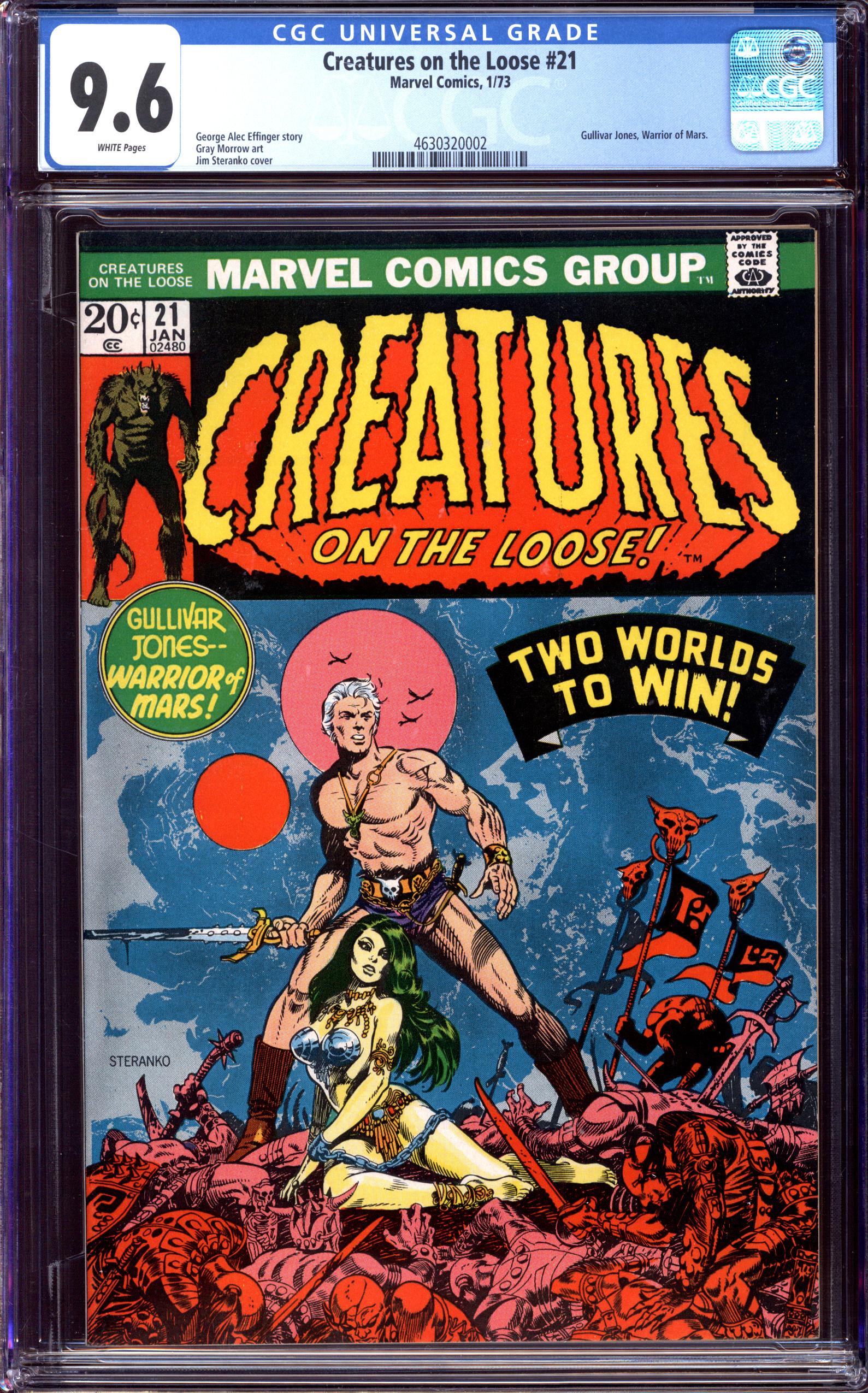 CREATURES ON THE LOOSE Front Cover