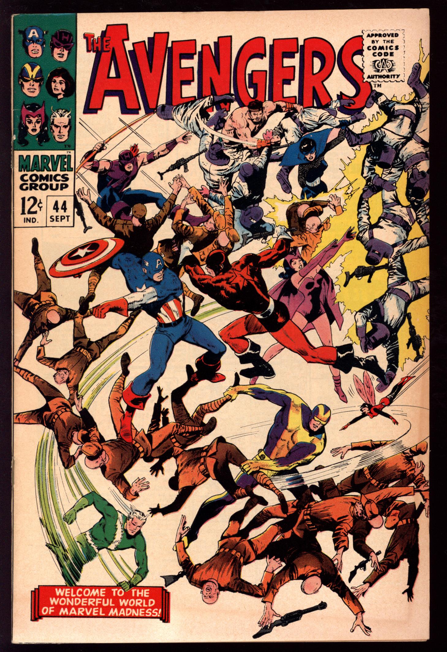 AVENGERS Front Cover