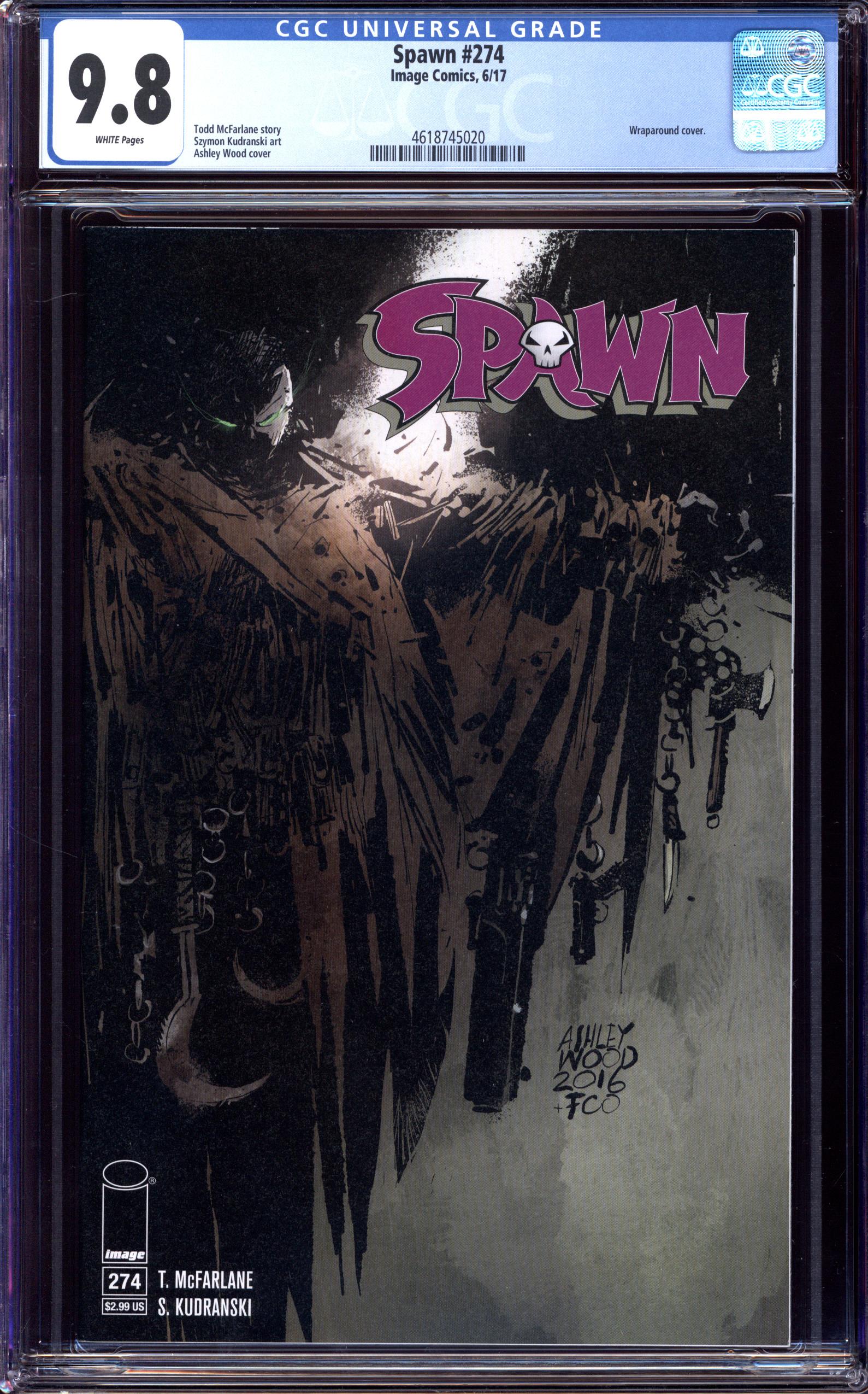SPAWN #274 CGC 9.8 WHITE PAGES | Reece's Rare Comics