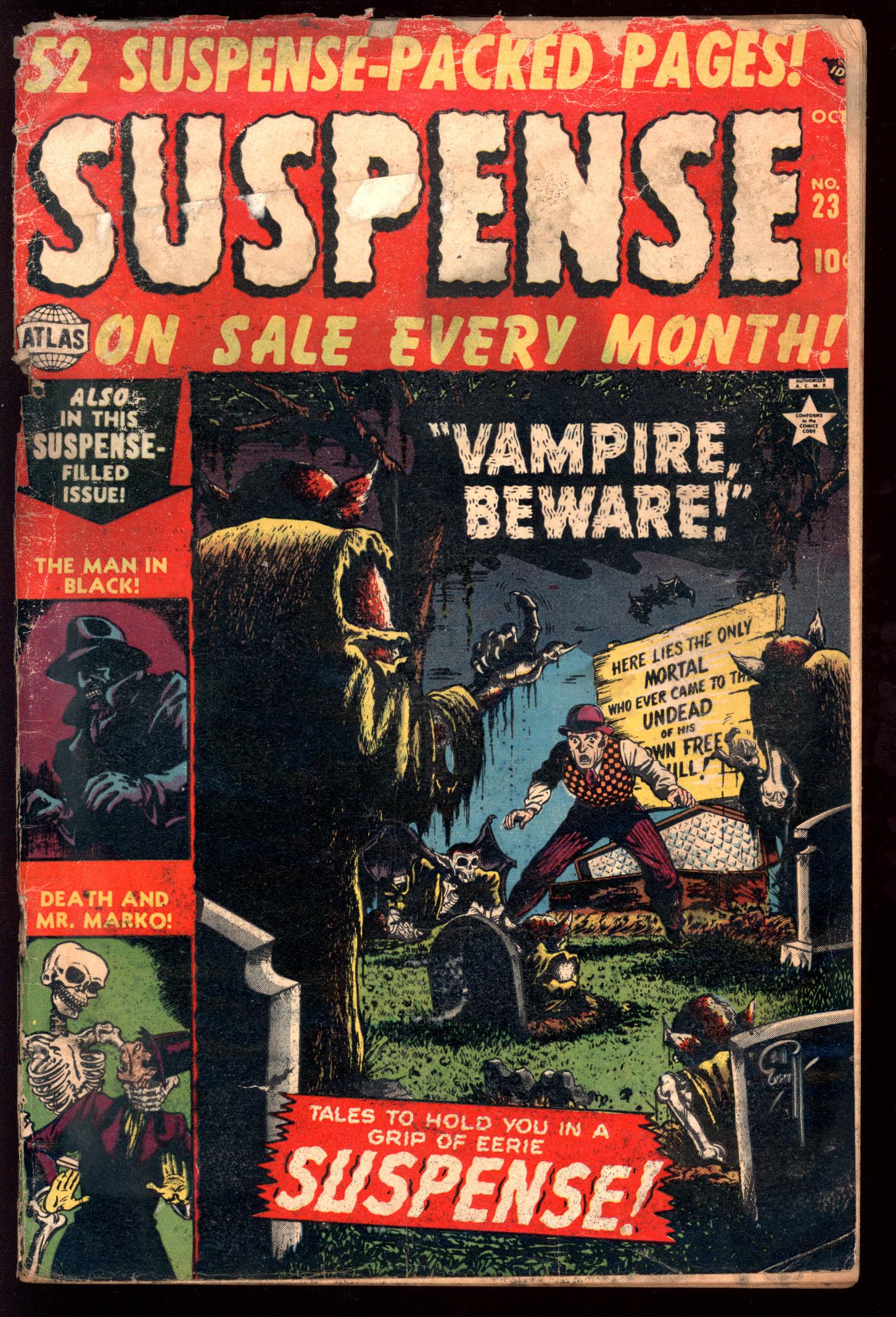 SUSPENSE Front Cover