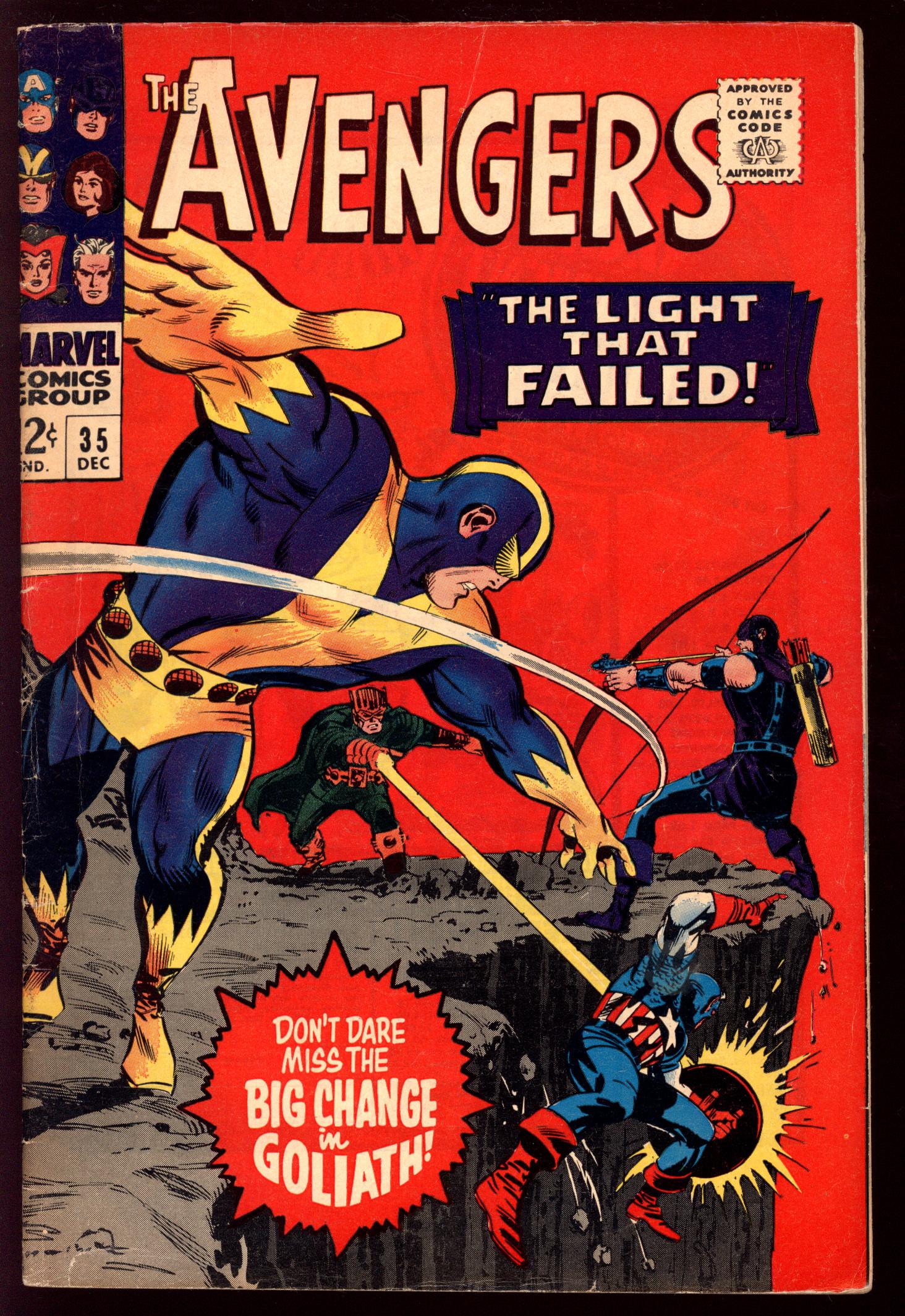 AVENGERS Front Cover